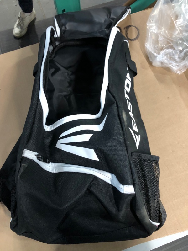 Photo 2 of *USED* Easton | GAME READY Backpack Equipment Bag | Youth | Baseball & Fastpitch Softball | Multiple Colors Black