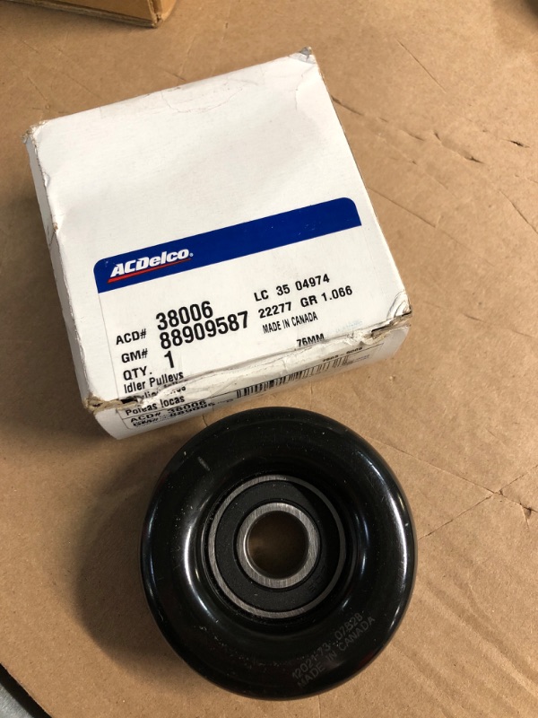 Photo 2 of ACDelco Gold 38006 Idler Pulley