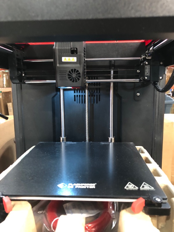 Photo 3 of Flashforge 3D Printer Finder 3 Glass Heating Bed with Removable PEI Surface and Magnetic Platform, Fully Assembled, Large FDM 3D Printers with 7.5" x 7.7" x 7.9" Printing Size