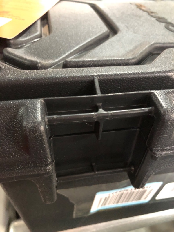 Photo 3 of **ONE CLIPP BROKENPlano Ammo Crate, Black, Lockable Plastic Ammunition Storage Box