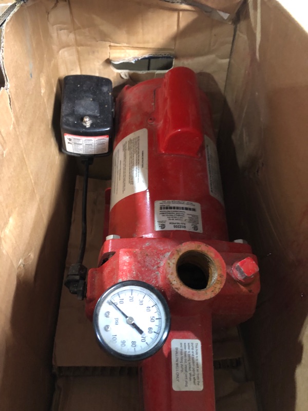 Photo 1 of (Parts Only)  Red Lion 602207 Premium Cast Iron Shallow Well Jet Pump
