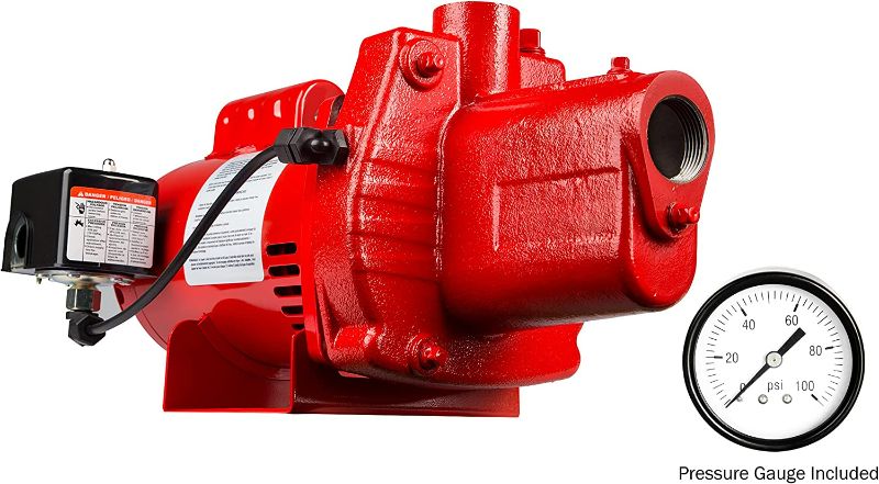 Photo 3 of (Parts Only)  Red Lion 602207 Premium Cast Iron Shallow Well Jet Pump