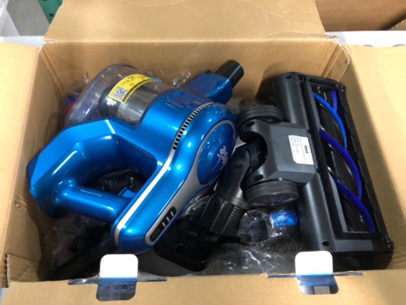 Photo 2 of [USED] INSE Cordless Vacuum Cleaner, S6T Blue