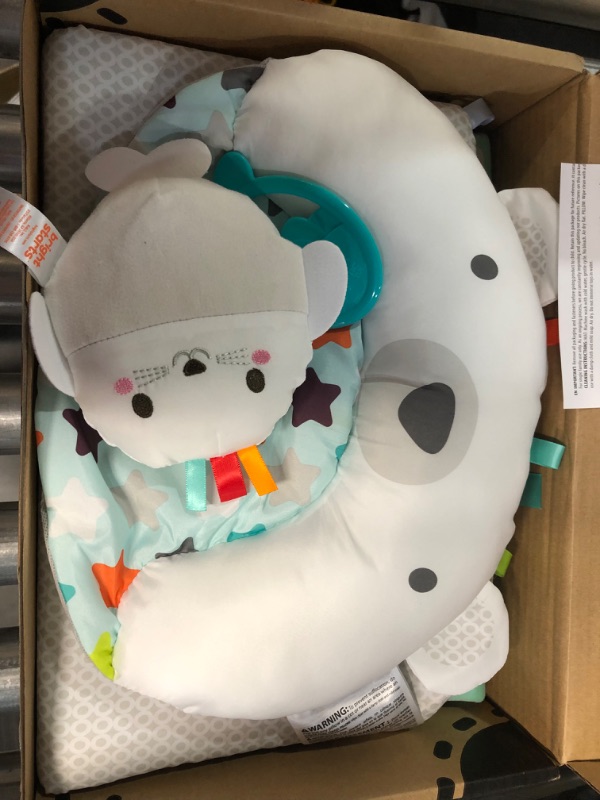 Photo 3 of [USED] Bright Starts Tummy Time Prop & Play Activity Mat - Polar Bear