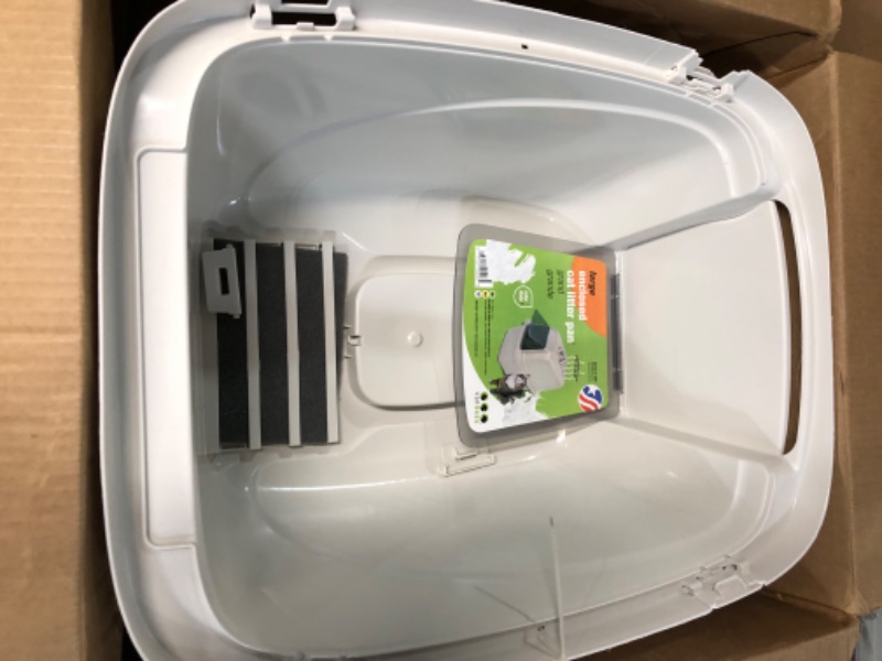 Photo 3 of [DAMAGE] Van Ness Pets Large Enclosed Cat Litter Box