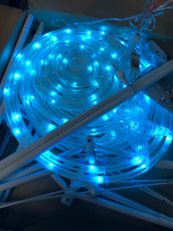 Photo 2 of [USED/DAMAGE] 5FT Spiral Tree LED Light