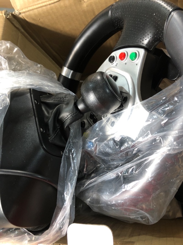 Photo 3 of **PARTS ONLY** NBCP PC Racing Wheel with Clutch and Shifter,G30 Car Sim 1080° Gaming Steering Race Wheel 