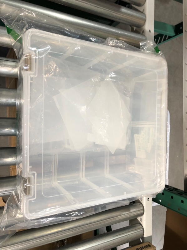 Photo 1 of [DAMAGE ArtBin Papercrafting Accessory Tray, Clear