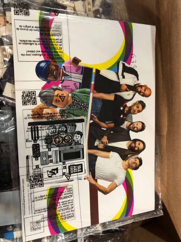 Photo 2 of [USED] LEGO Queer Eye Building Kit