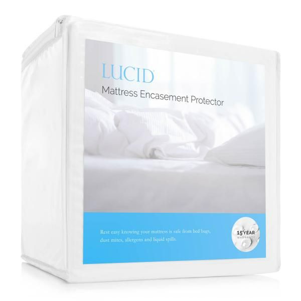 Photo 1 of [USED] LUCID Mattress Cover 52" x 74