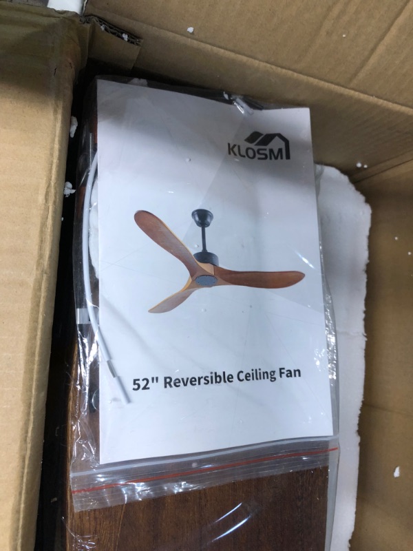 Photo 4 of [USED] KLOSM 52 Inch Ceiling Fan