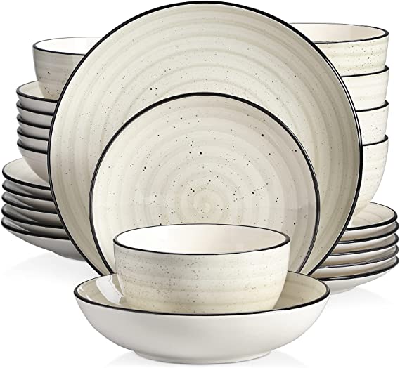 Photo 1 of **USED**  Mikasa Talia 16 Piece Dinnerware Set, Service For 4, *** 3 OUT OF 4 PLATES ARE CHIPPED UP AND BOWLS ARE FINE..,