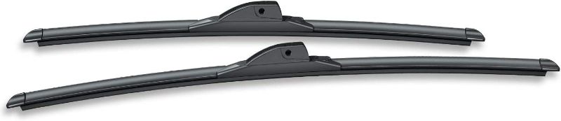 Photo 1 of 22 Inch Pack of 2 Automotive Replacement Windshield Wiper Blades for My Car (18-2222)