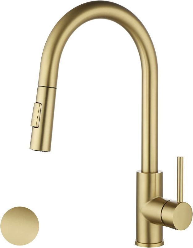 Photo 1 of  Brushed Gold Bar Faucet or Prep Kitchen