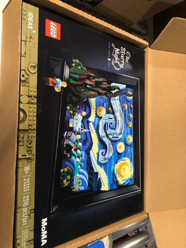 Photo 2 of *LEGO Ideas Vincent Van Gogh - The Starry Night 21333 Building Set