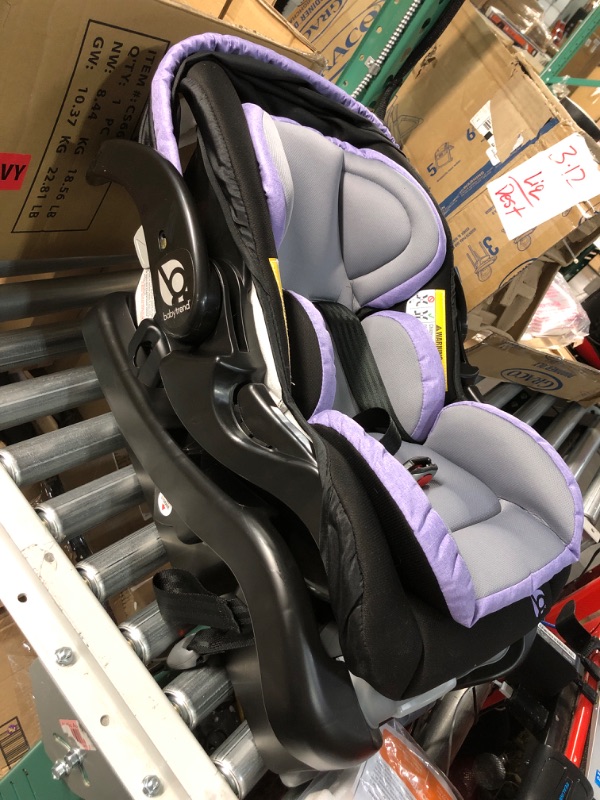 Photo 5 of Baby Trend Secure Snap Tech 35 Infant Car Seat, Lavender Ice 16.5x16.25x28.5 Inch (Pack of 1)