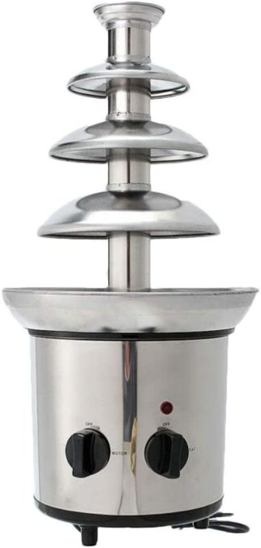 Photo 1 of Stainless Steel Chocolate Fondue Fountain