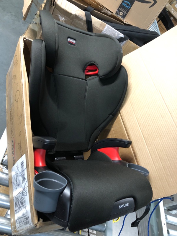 Photo 2 of Britax Skyline 2-Stage Belt-Positioning Booster Car Seat, Dusk - Highback and Backless Seat