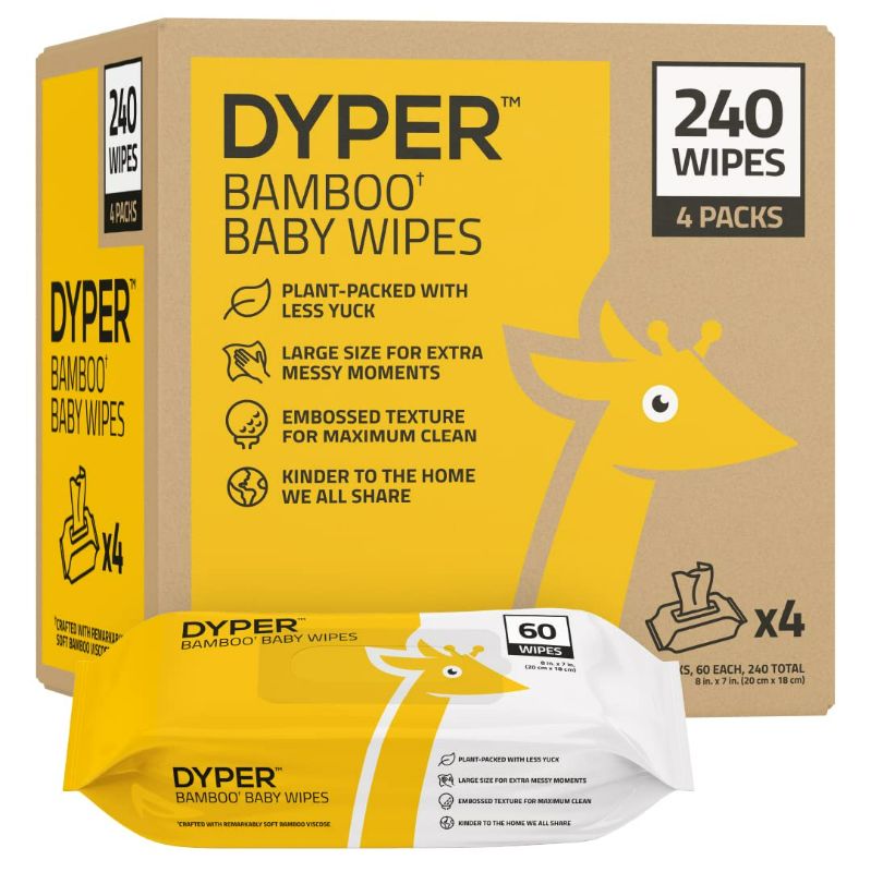 Photo 1 of DYPER Viscose from Bamboo Baby Wet Wipes