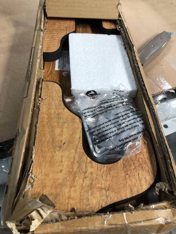 Photo 1 of Rush Creek Creations Single Rifle/Shotgun Gun Wall Display Rack - Convenient Hunting Storage Durable American Cherry