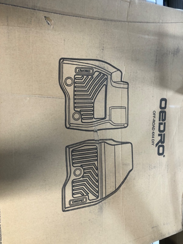 Photo 3 of OEDRO Floor Mats Compatible with 2007-2013 Silverado/Sierra 1500-2007-2014 Silverado/Sierra 2500/3500 HD Crew Cab