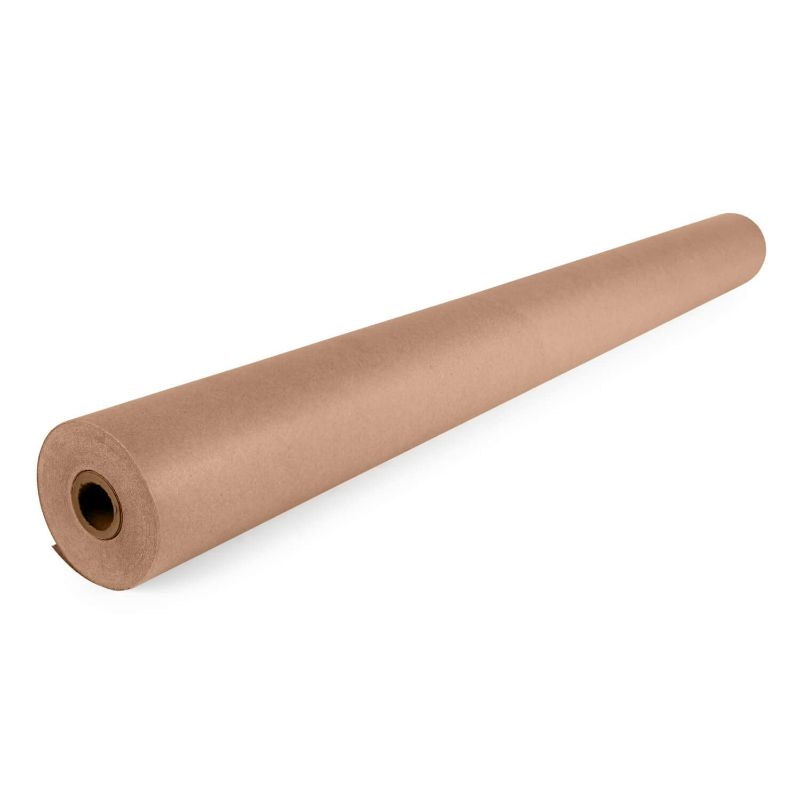 Photo 1 of IDL Packaging 36" x 180 feet (2160 inches) Brown Kraft Paper Roll