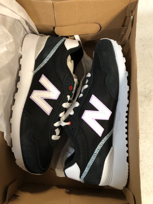 Photo 3 of See Notes New Balance Women's 515 V3 Sneaker 8 Black/Cyber Lilac/White