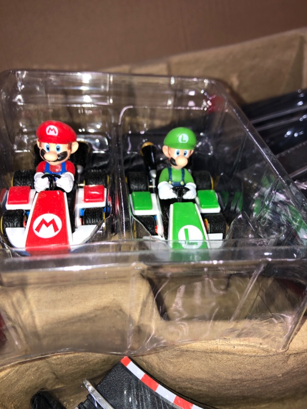 Photo 3 of Carrera GO!!! Electric Powered Slot Car Racing Kids Toy Race Track Set 1:43 Scale, Mario Kart