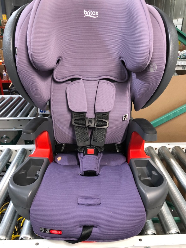 Photo 4 of Britax Grow with You ClickTight+ Harness-to-Booster, Purple Ombre