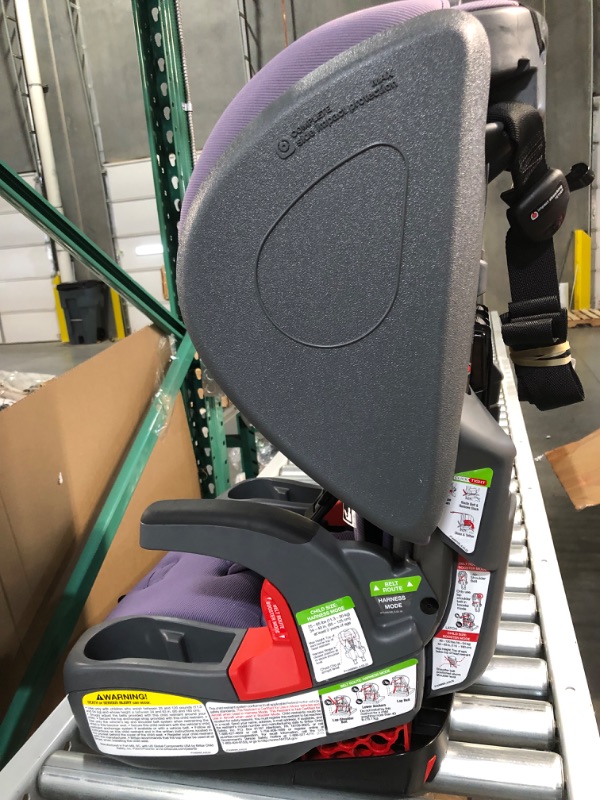 Photo 5 of Britax Grow with You ClickTight+ Harness-to-Booster, Purple Ombre