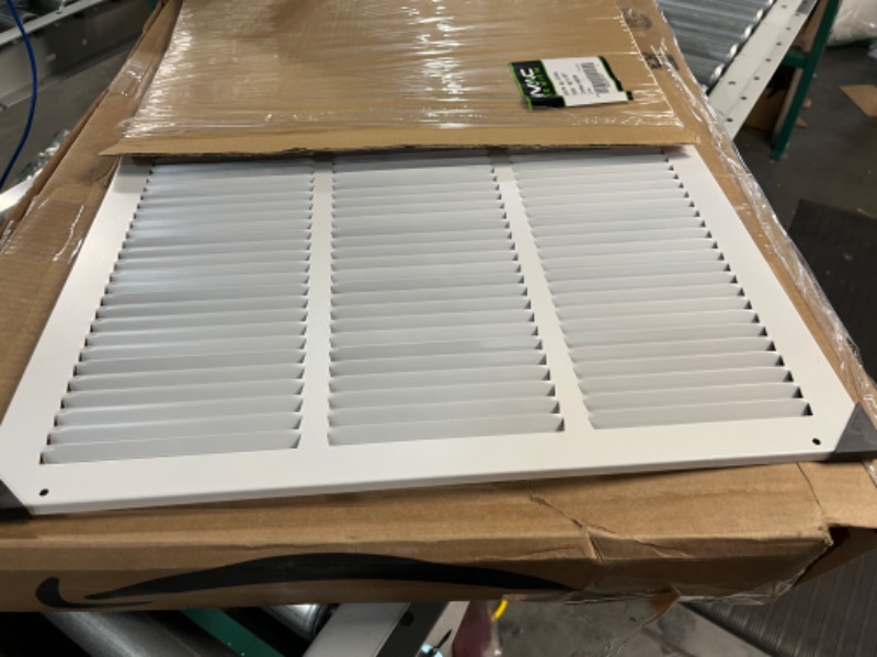 Photo 2 of 18"w X 18"h Steel Return Air Grilles 18 x 18 White