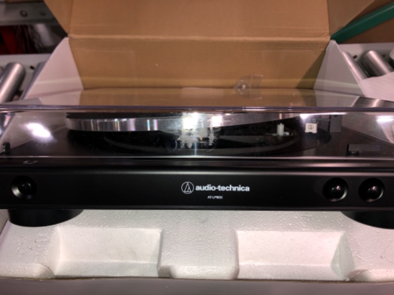 Photo 3 of Audio-Technica AT-LP120XUSB-BK Direct-Drive Turntable (Analog & USB), Fully Manual, Hi-Fi, 3 Speed, Convert Vinyl to Digital, Anti-Skate and Variable Pitch Control Black