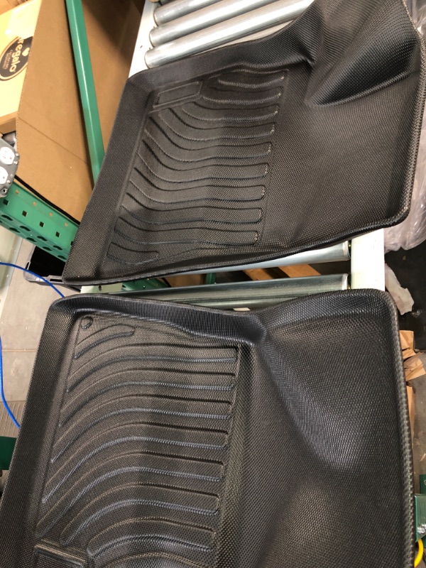 Photo 1 of SUPER LINER Tesla Model 3 Floor Mats Complete Set Custom Fit 2021 2022 2023 All-Weather Cargo Liner Rear Cargo Tray Trunk Floor Mat Interior Accessories
