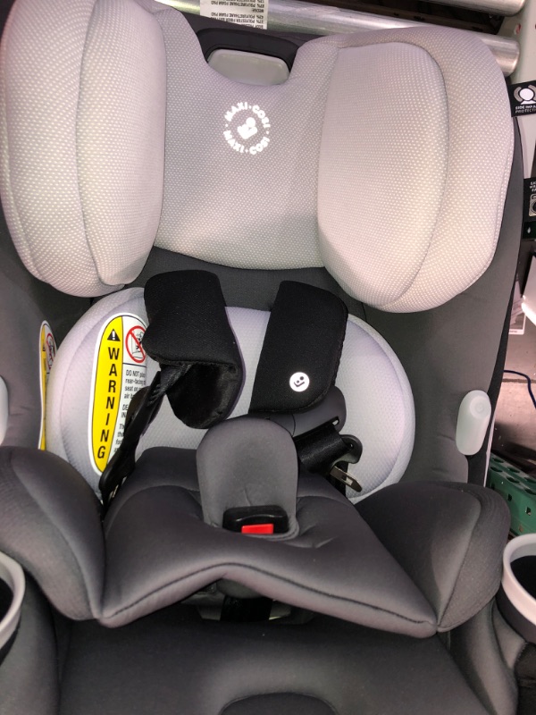 Photo 2 of Maxi-Cosi Pria All-in-One Convertible Car Seat, rear-facing, from 4-40 pounds; forward-facing to 65 pounds; and up to 100 pounds in booster mode, Blackened Pearl