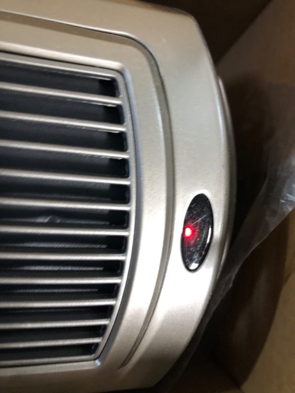 Photo 2 of Lasko 1500W Digital Ceramic Space Heater with Remote, 755320, Silver