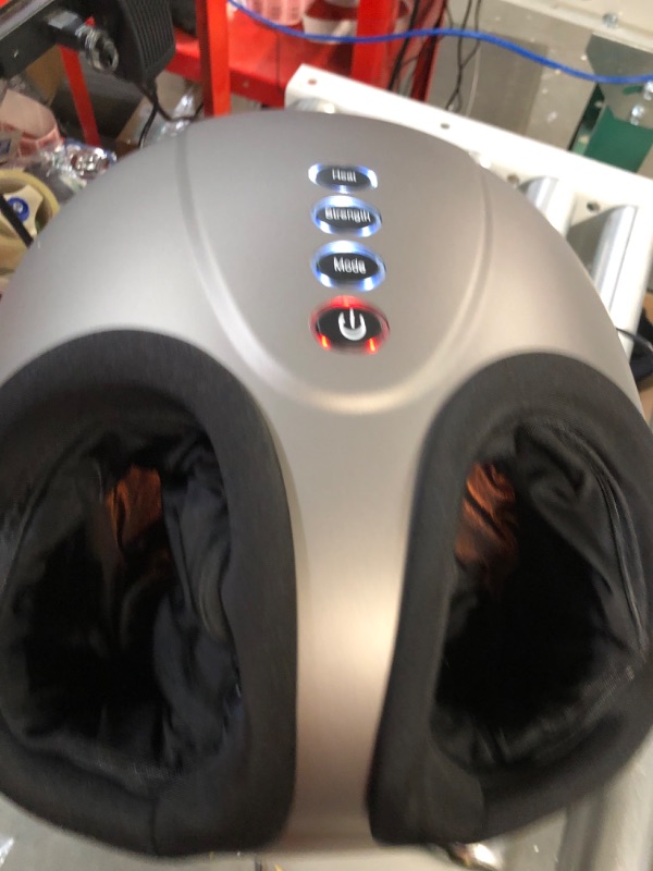 Photo 3 of Breo Foot Massager Machine with Heat, Shiatsu Deep Tissue Kneading, Rolling Massage