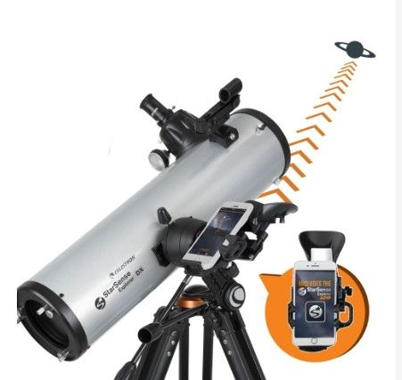 Photo 3 of Celestron – StarSense Explorer DX 130AZ Smartphone App-Enabled Telescope – Works with 