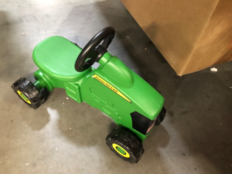 Photo 3 of John Deere Ride On Toys Sit 'N Scoot Activity Tractor for Kids Aged 18 Months to 3 Years, Green