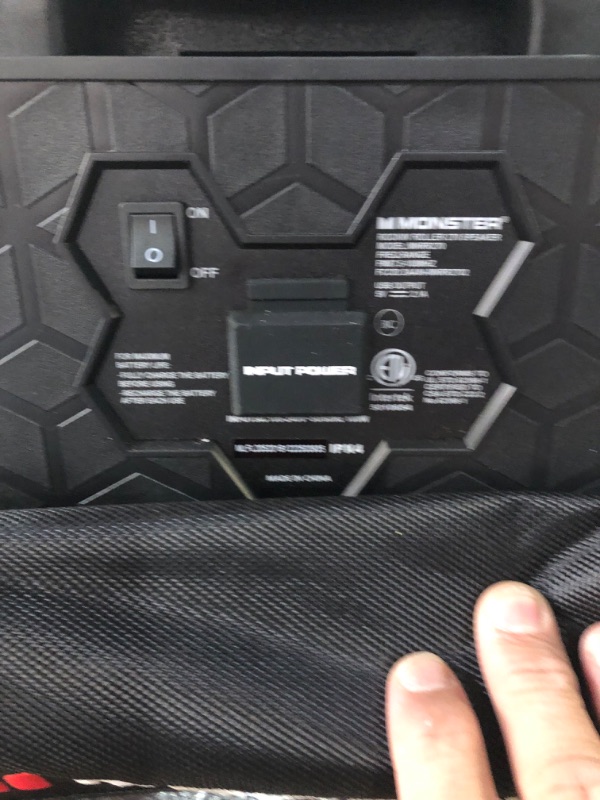 Photo 2 of Monster Rockin' Roller 270 Portable Indoor/Outdoor Wireless Speaker Black