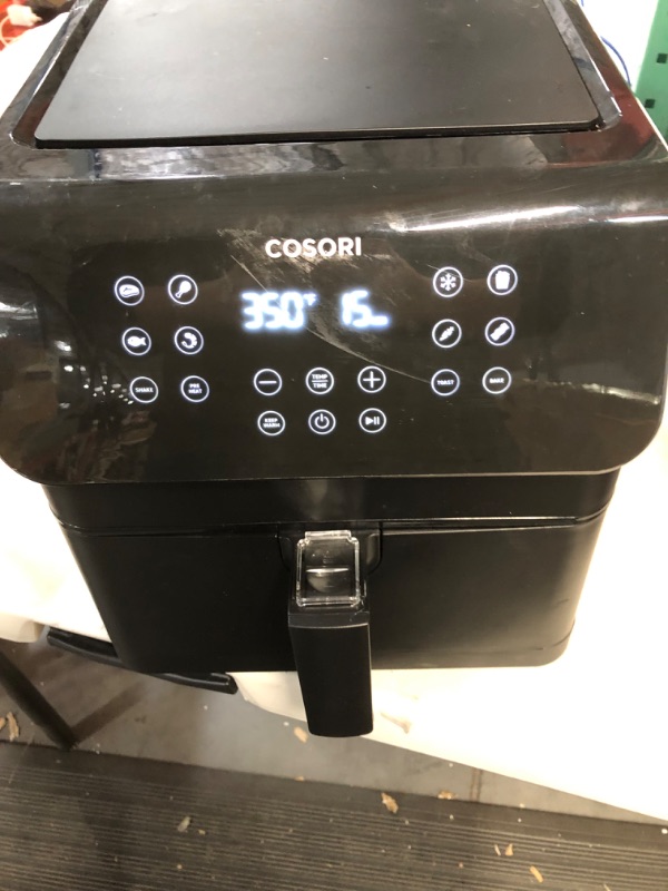 Photo 2 of **SEE NOTES**
COSORI Pro II Air Fryer Oven Combo, 5.8QT Max Xl Large Cooker with 12 One-Touch Savable Custom Functions Pro ? BLACK
