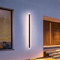 Photo 1 of **CRACK RIGHT IN THE MIDDLE**
YAOWSZM 36W Outdoor Light Bar Wall Light Modern 70.9-inch LED Wall Lights Simple Creative Rectangular Wall Sconce 
