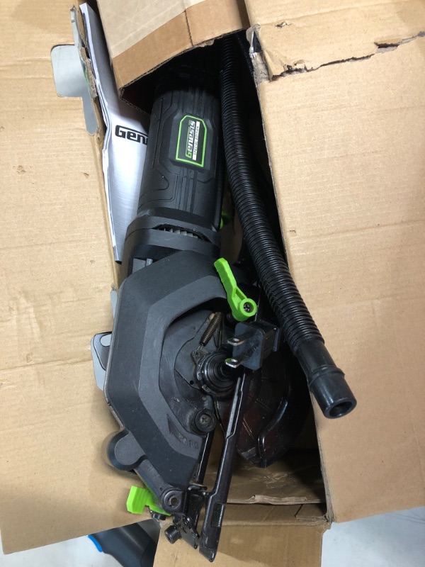 Photo 1 of Genesis GCS445SE 4.0 Amp 4-1/2" Compact Circular Saw with 24T Carbide-Tipped Blade