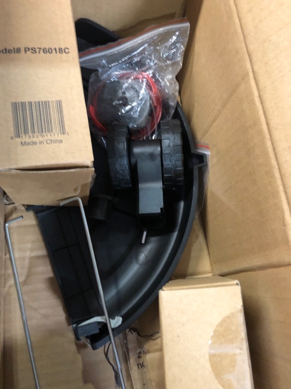 Photo 1 of PowerSmart String Trimmer, 20V Li-Ion Cordless String Trimmer, Cordless Trimmer with 12-INCH Cutting Diameter, 2-in-1 Cordless Edger Trimmer, 7.5 pounds, Height Adjustable, PS76112A