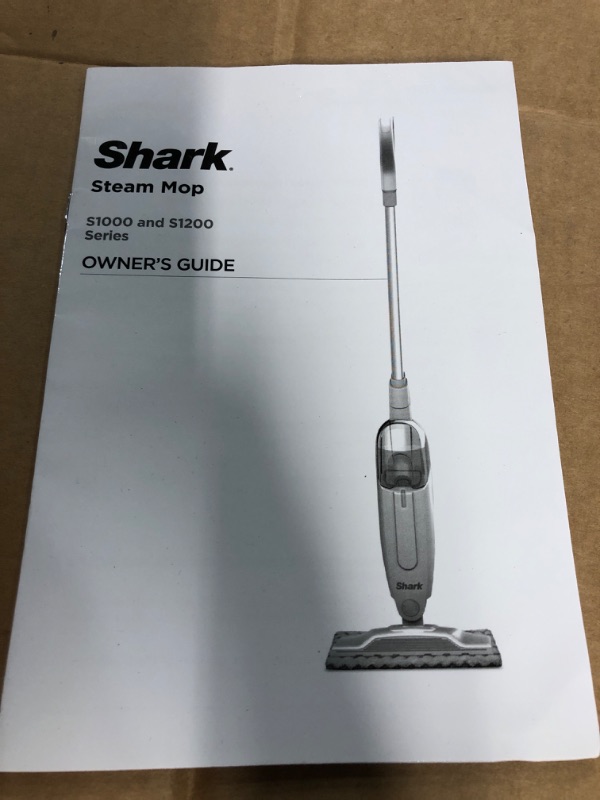 Photo 3 of (SEE NOTE) Shark S1000 Steam Mop, White/Seafoam