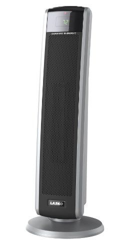 Photo 1 of (SEE NOTE) Lasko 1500W Digital Ceramic Tower Space Heater with Remote 5586 Black