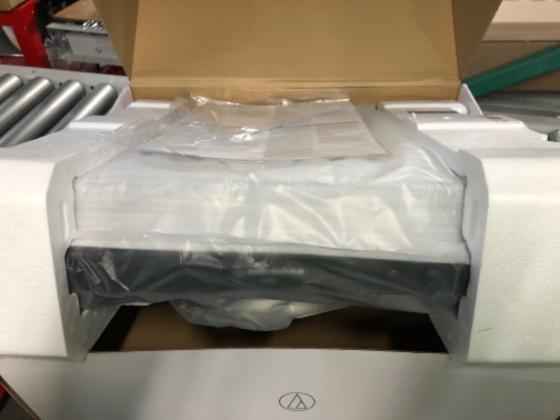 Photo 1 of Audio-Technica AT-LP60XBT-BK Automatic Bluetooth Belt-Drive Stereo Turntable, Black, Hi-Fi, 2 Speed, Dust Cover, Anti-Resonance, Die-cast Aluminum 