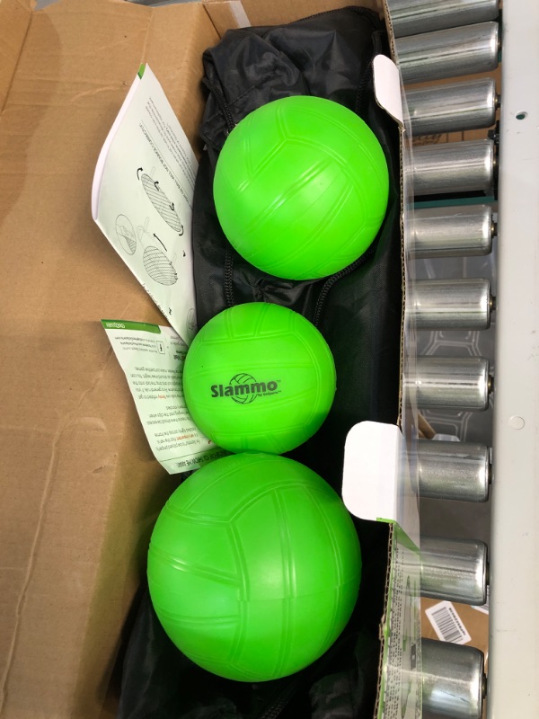 Photo 2 of **USED** Sports Slammo Game Set (Includes 3 Balls, Carrying Case and Rules) Roundnet Game 