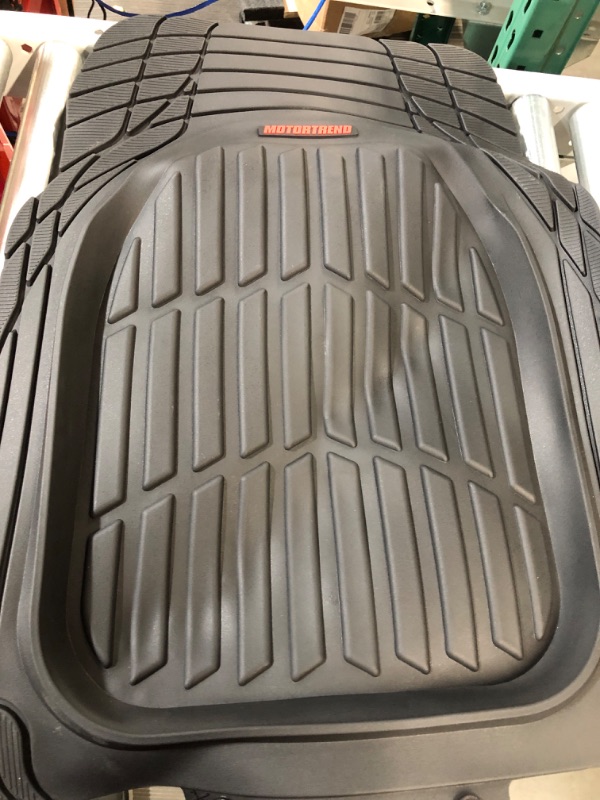 Photo 3 of BDK FlexTough Contour Liners - Deep Dish Heavy Duty Rubber Floor Mats