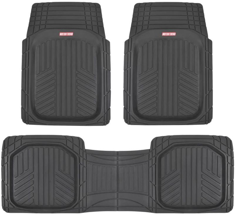 Photo 1 of BDK FlexTough Contour Liners - Deep Dish Heavy Duty Rubber Floor Mats