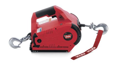 Photo 1 of (SEE NOTE) WARN 885005 PullzAll Cordless 24V DC Portable Electric Winch with Steel Cable